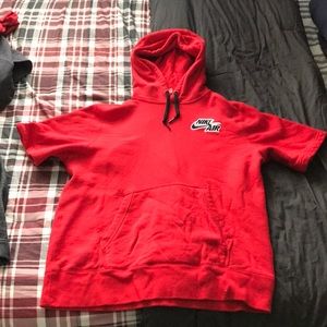 Short sleeve Nike hoodie